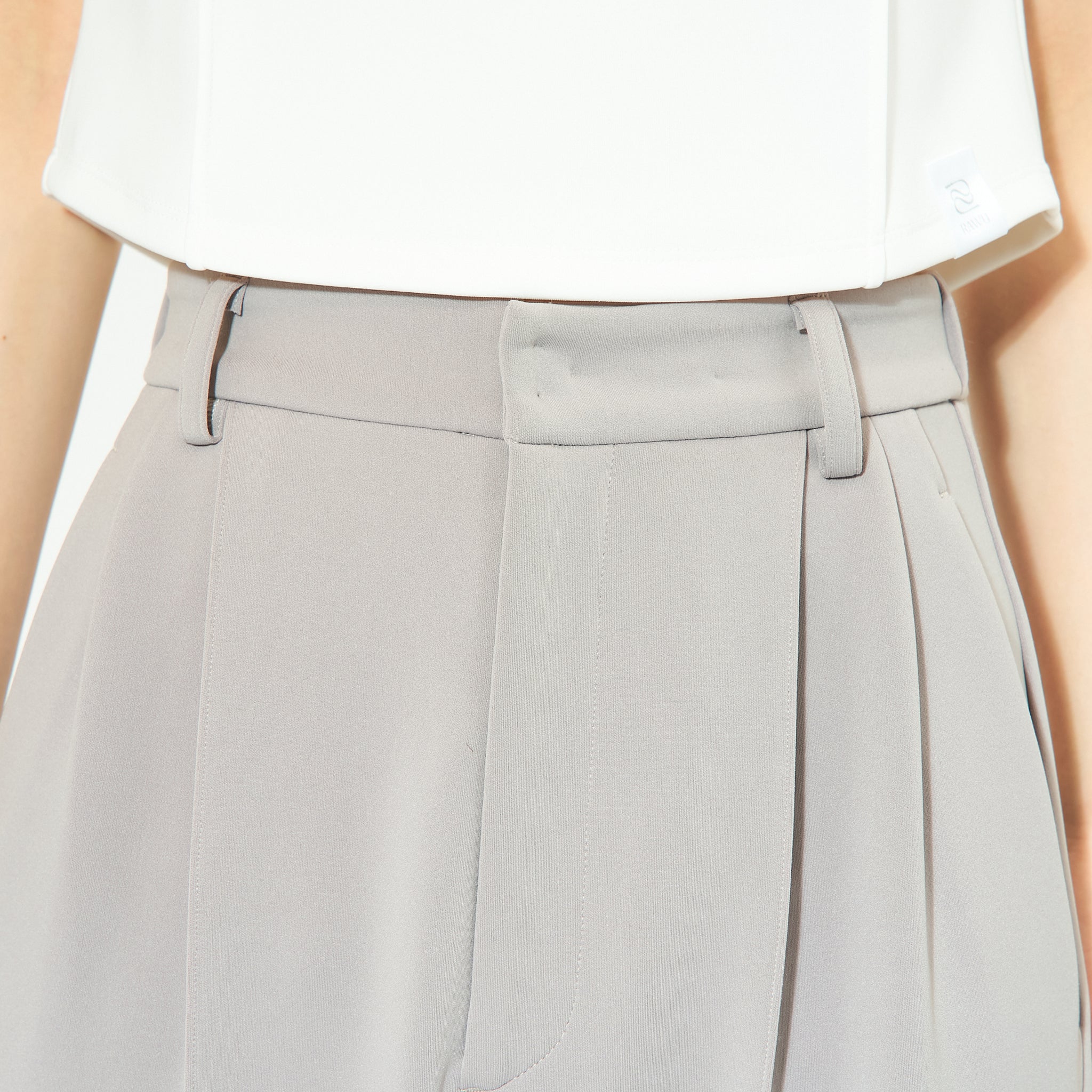 センターパーツ ワイドパンツ（セットアップ可）