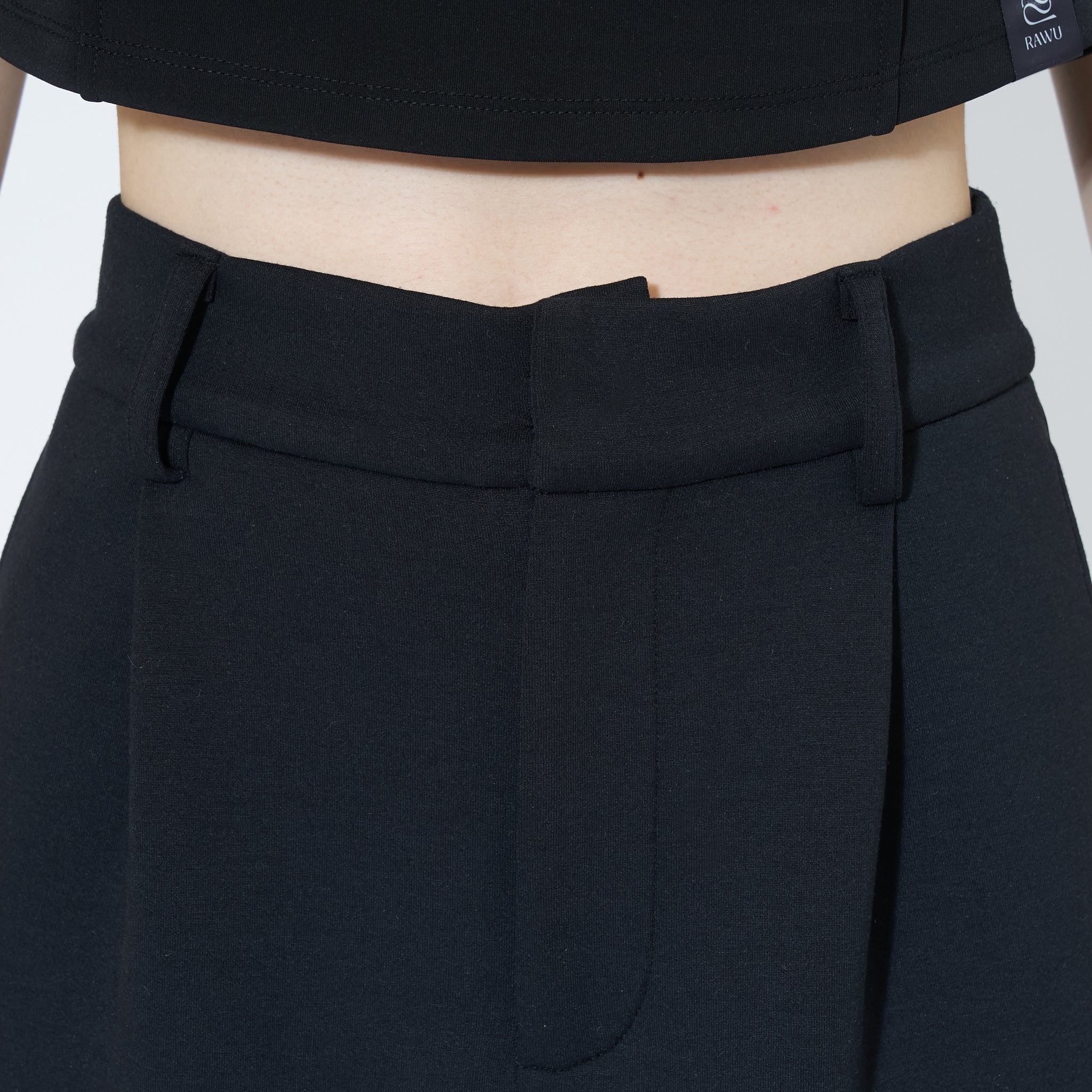 ナイロンラインワイドパンツ（セットアップ可）